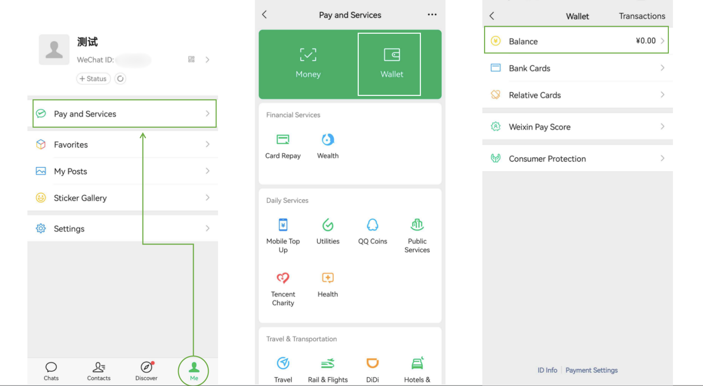 Using Red Packet and Transfer Features – WeChat Help Center